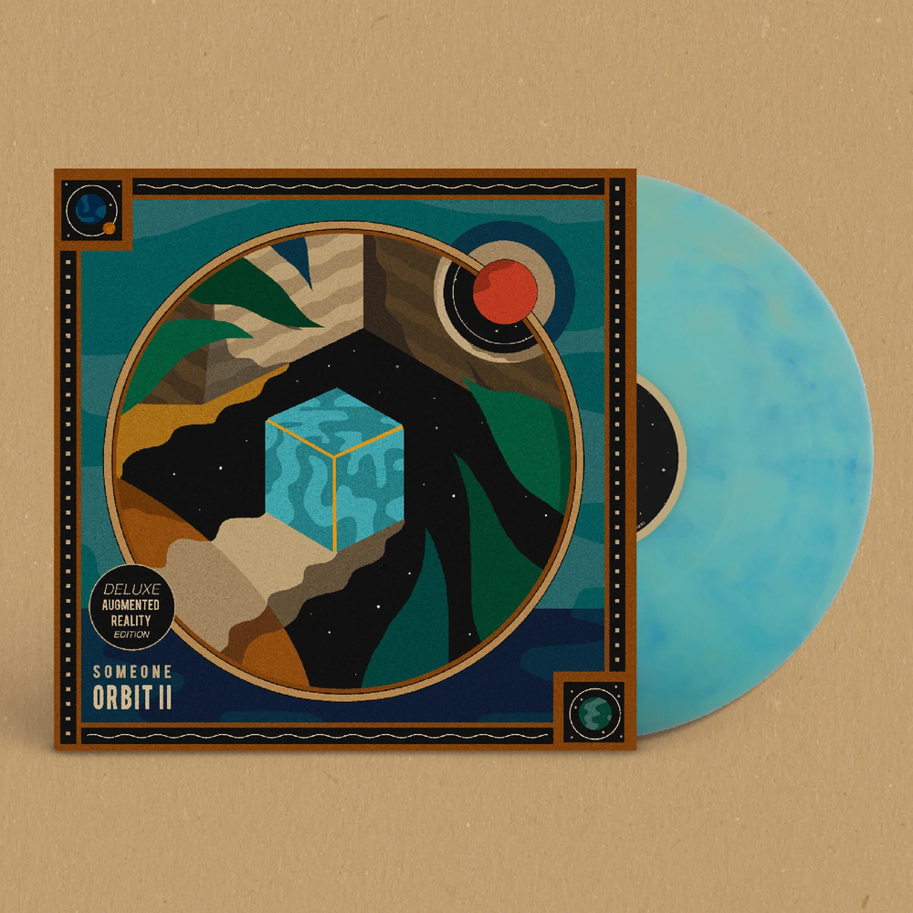 Someone - Orbit II - Light Blue Marble LP