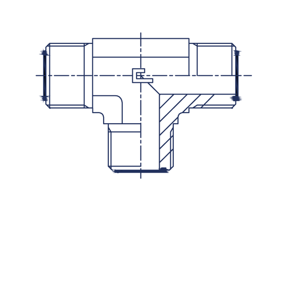 Соединение PT ORFS 9/16