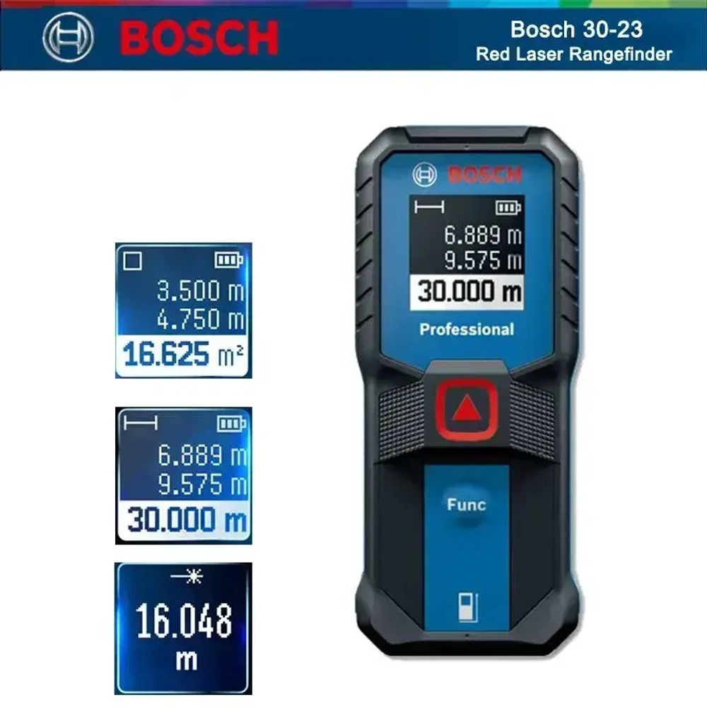 Лазерный дальномер Bosch GLM 30-23