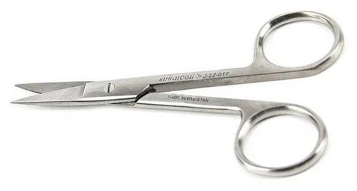 Ножницы остроконечные прямые 100мм.