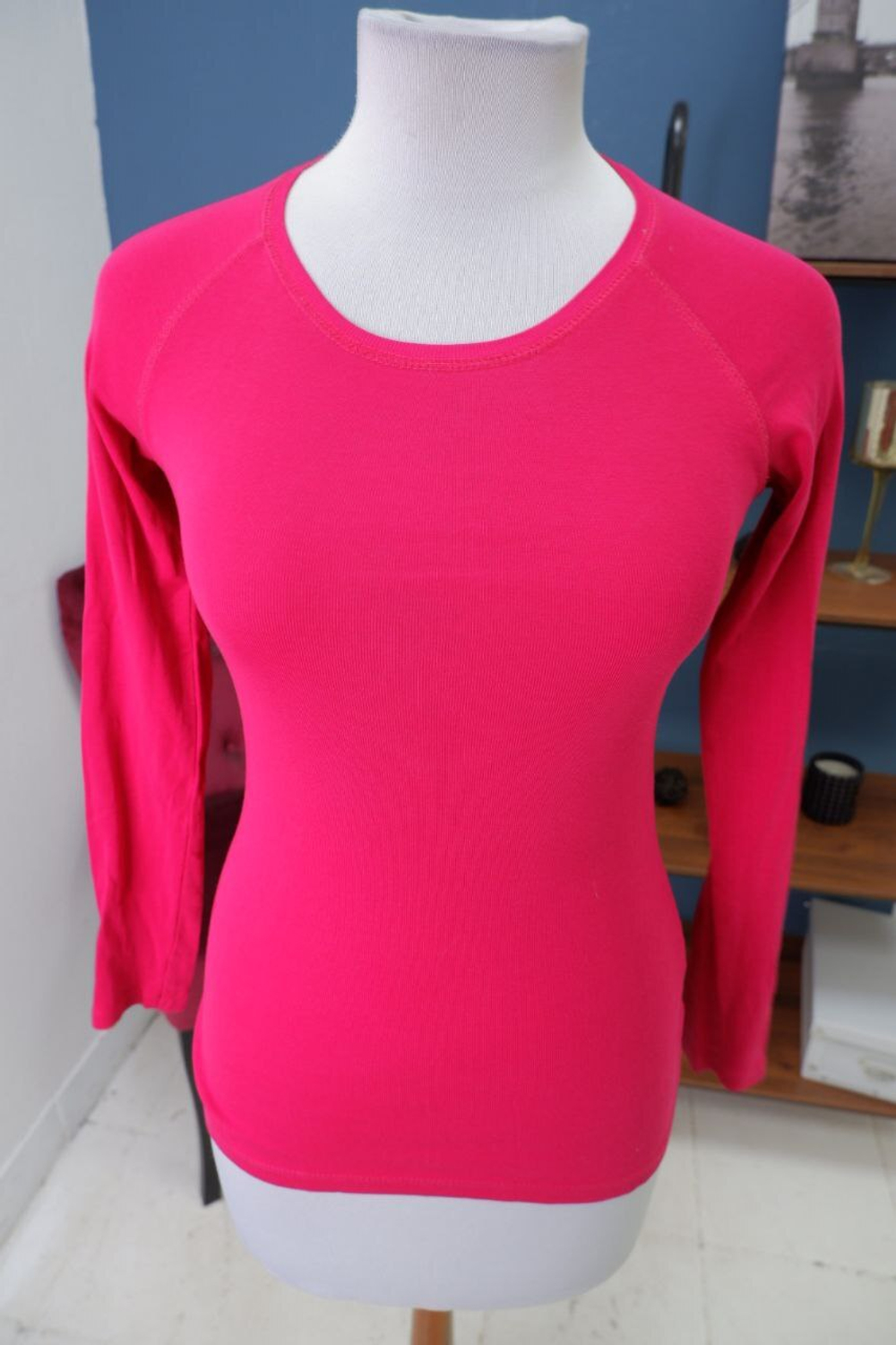 Футболка с длинным рукавом 46 размер