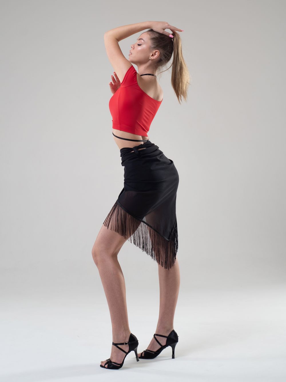 Юбка-косынка Lady Shadow, Черный