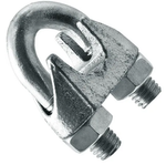 Зажим для канатов, оцинк. 11 DIN741