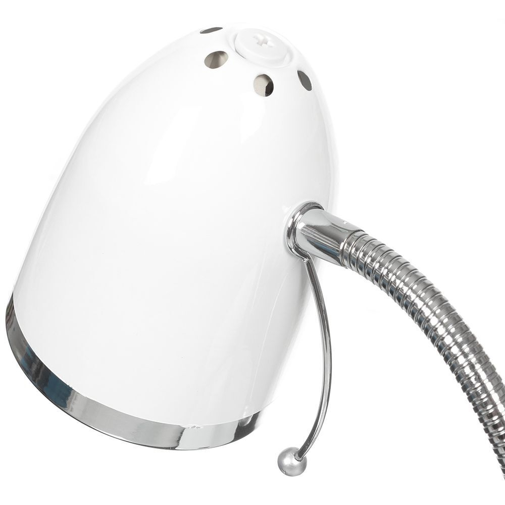 Светильник настольный на подставке, E27, 40 Вт, белый, Camelion, KD-308 C01, 11476