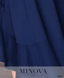 Платье 3107-1-синий Minova