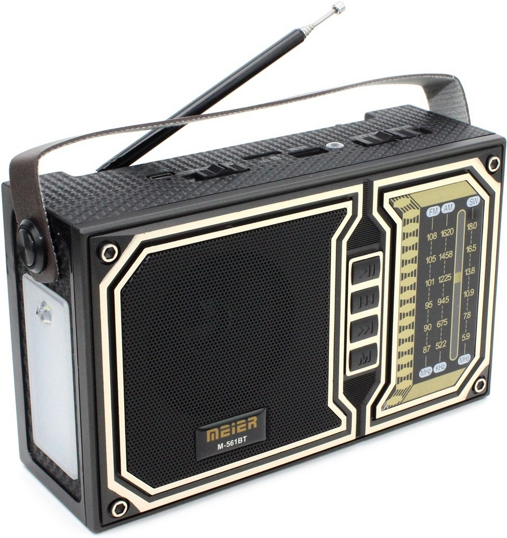 Радиоприемник Meier M-561BT+MP3 плеер+Bluetooth Retro