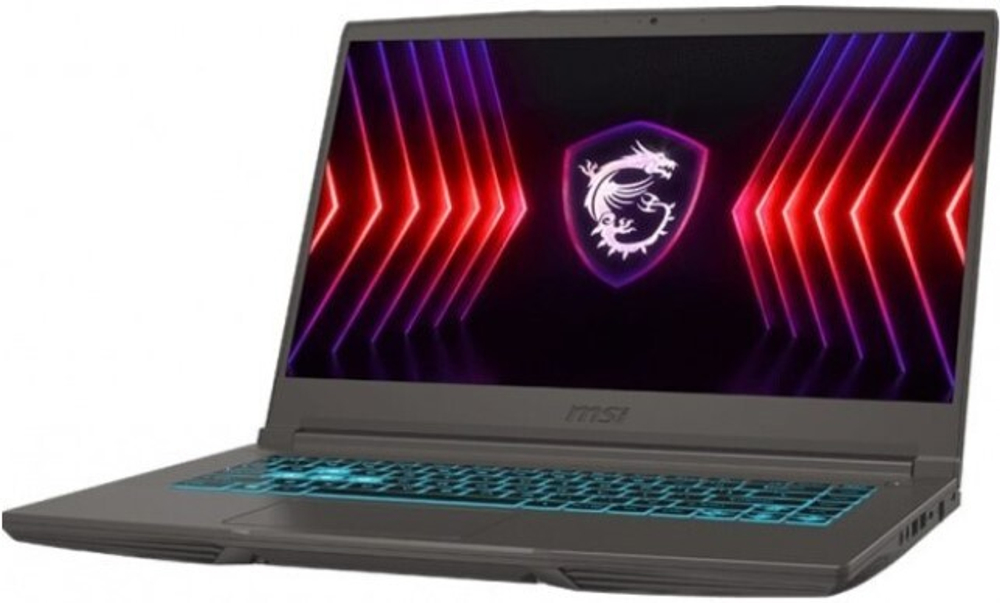 Ноутбук  MSI Thin 15 B12VE-2836XRU 15.6 ", Core i7, 16 Гб RAM, 1 Тб SSD, GeForce RTX 4050, Серый