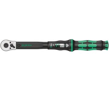 Динамометрический ключ с трещоткой Wera Click-Torque B 2 3/8, 20-100 Нм, L-405 мм WE-075611