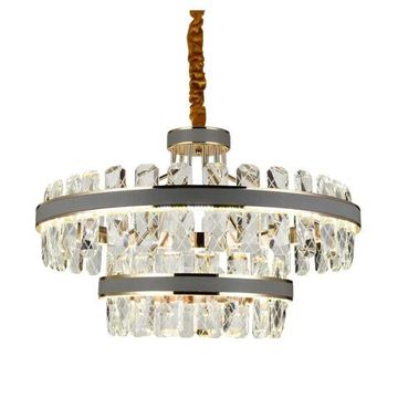 Люстра светодиодная подвесная APL.032.03.158 черный/золото Juda Aployt