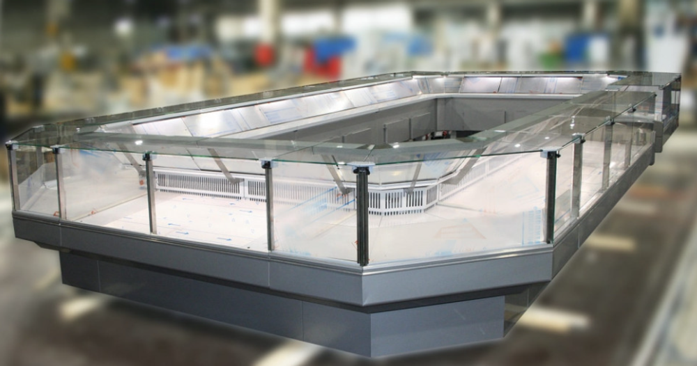 Холодильная витрина CARBOMA ATRIUM 2 GC120 SM