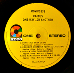 Cactus / One Way... Or Another (LP)