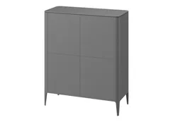 Шкаф Type oak 4 двери (серый)