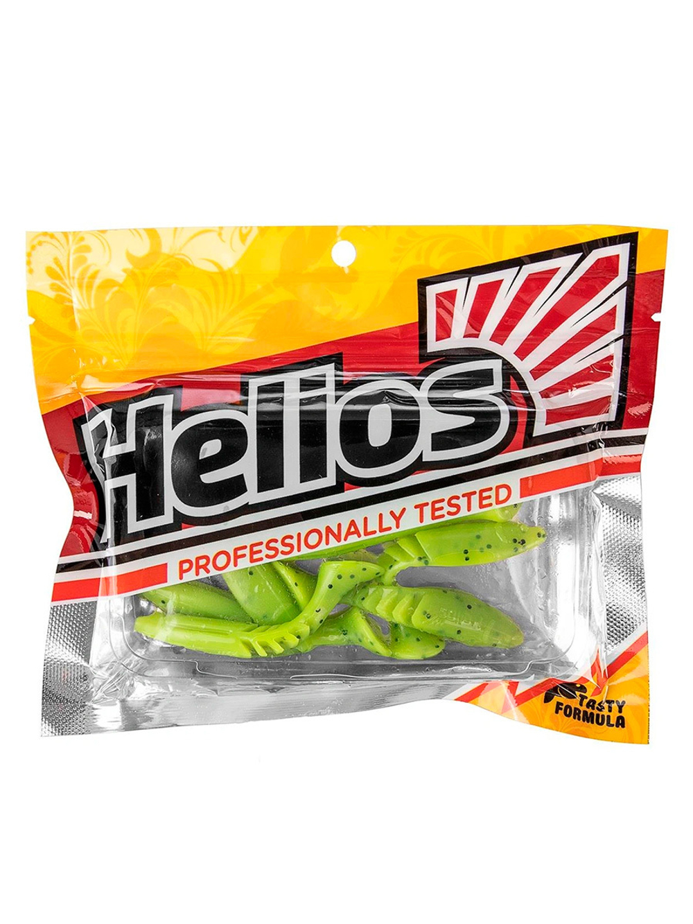 Виброхвост Helios Slash 2,64"/6,7 см Fio 10шт. (HS-19-012)