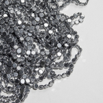 Гематин (гематит), монетка 6*2,3мм, оттенок "Родий"