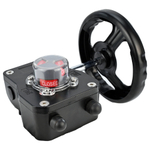 Quarter-turn gearbox Elephant HGB, body material - aluminium alloy