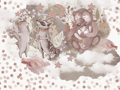 Дизайнерские обои Wall Street Good Night