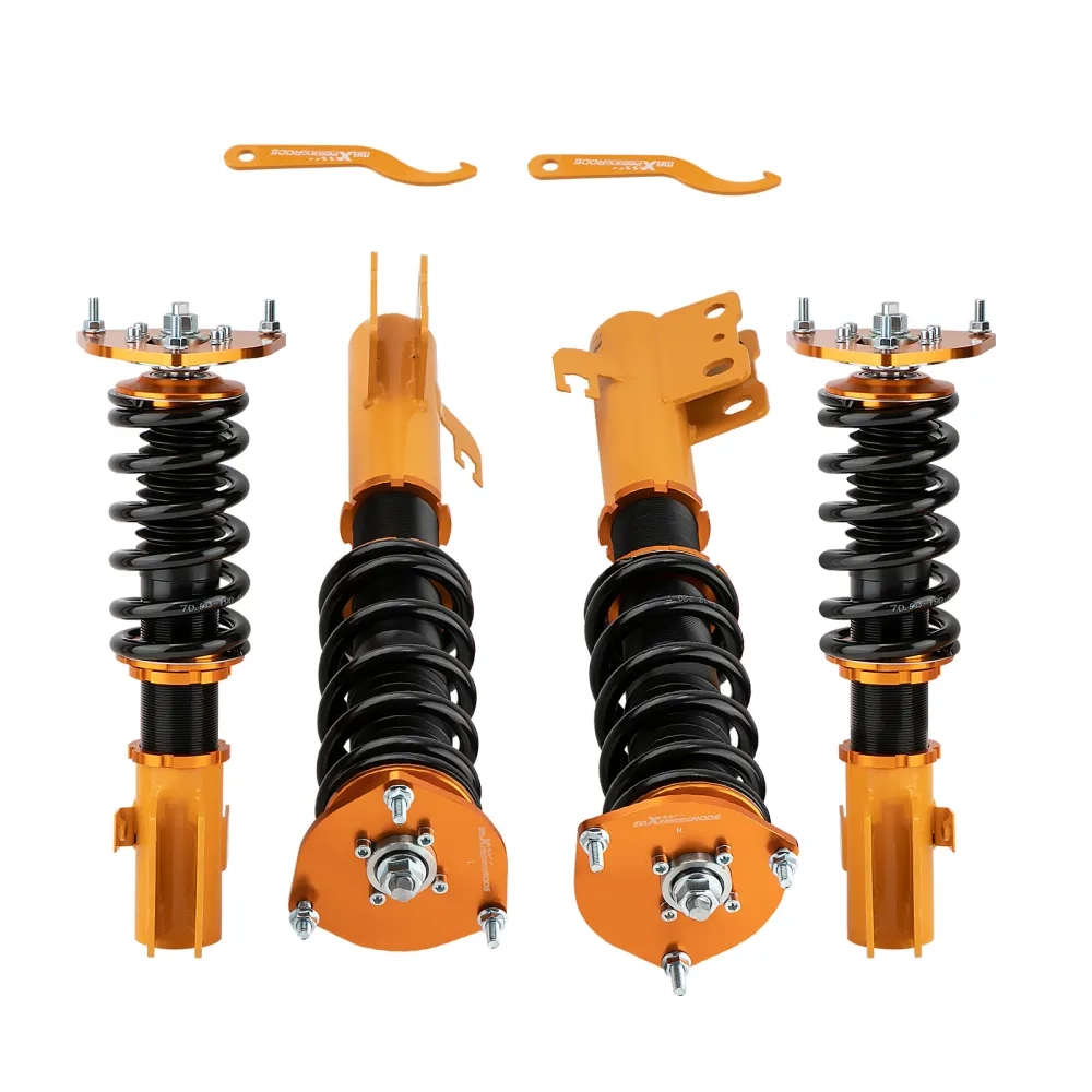 Комплект для автомобиля Subaru Forester 1998-2002 Complete Adjustable Height Shocks Coilovers Suspension Kit lowering kit