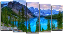 Модульная картина "Горы Канады"