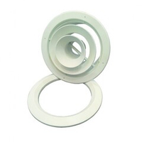 Диффузор конический SMK  350 RAL 9016мат.