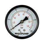Манометр аксиальный MAXPUMP 63 мм