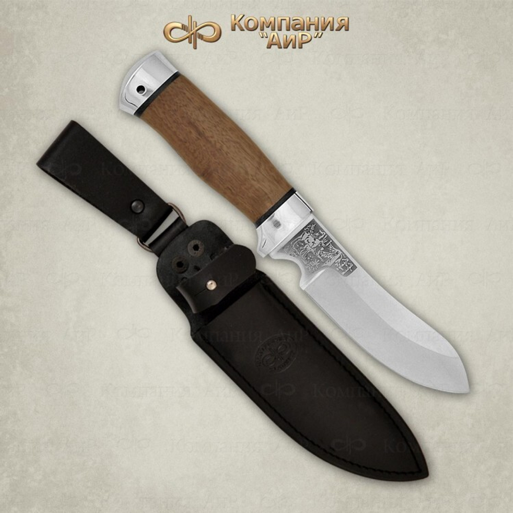 Нож АиР Скинер-2 95х18 орех