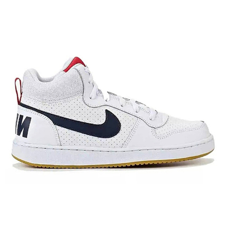 Кроссовки Nike Court Borough Mid GS White Obsidian Gum