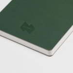 Блокнот для записок А5В Oak green с открытым переплетом