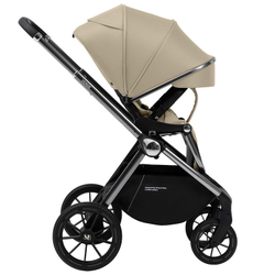 Детская коляска Sweet Baby Verde Silver 3 в 1 Beige