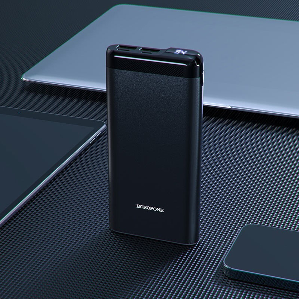 Портативный аккумулятор BOROFONE BJ10 10000 mAh (черный)