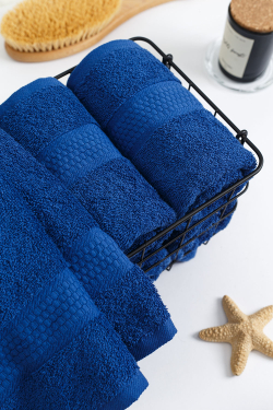 Полотенце махровое, г/к, 100х150, арт. 100-150 BS, 400 гр/м2, цвет: 706-ярко-синий,