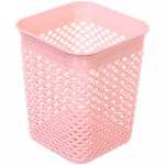 Корзина для мелочей «Стайл» розовая 10х10х12см