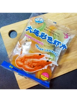 Китайские чипсы со вкусом креветки для жарки 160 г * 5 шт