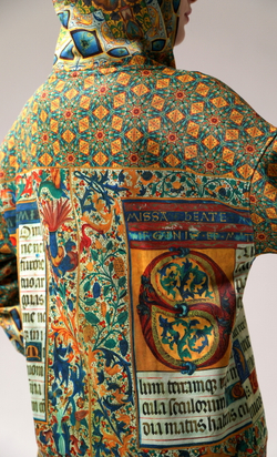 Комплект (зип худи и брюки), по мотивам иллюстраций из Испанского Часослова начала 16 века