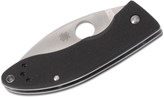 Складной нож Spyderco Lil' Lum C205GP c клинком из стали Böhler N690Co, рукоять G10