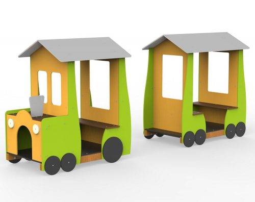 Игровой модуль Паровозик с вагоном 371.08 исп.1