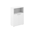 Шкаф средний с нишей SG.843.WH.WH СИГМА (SIGMA)