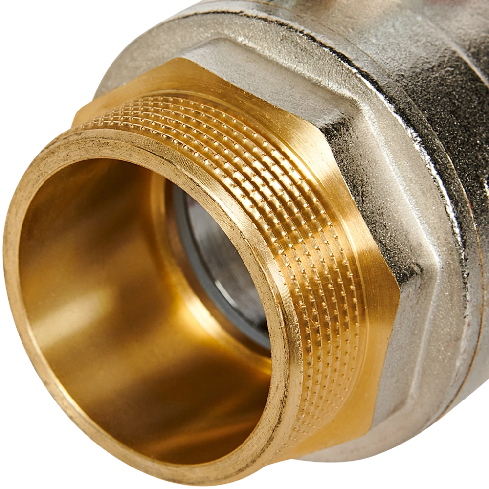 Кран шаровой полнопроходной ROMMER - 2" (ВР/НР, PN32, ручка-рычаг)