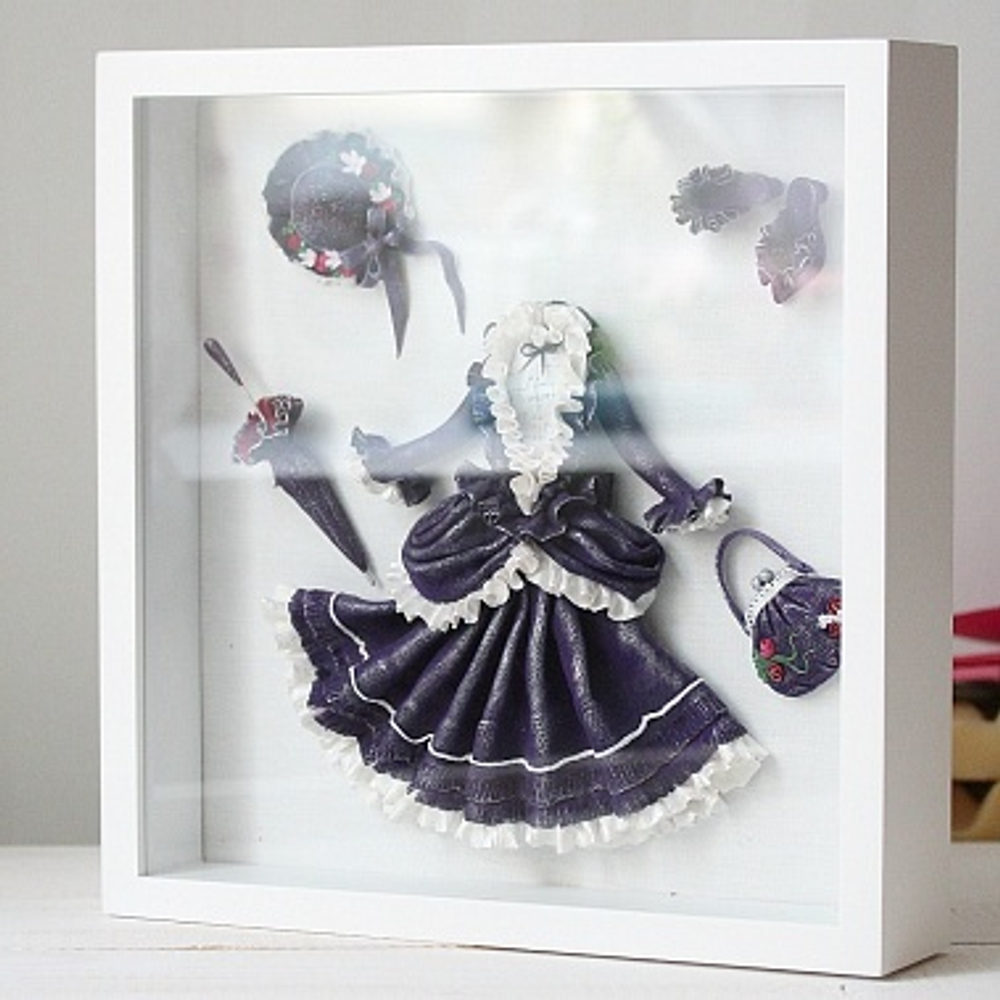 Проволока Белая в тейп ленте японская для цветов толстая №18, 100 шт.