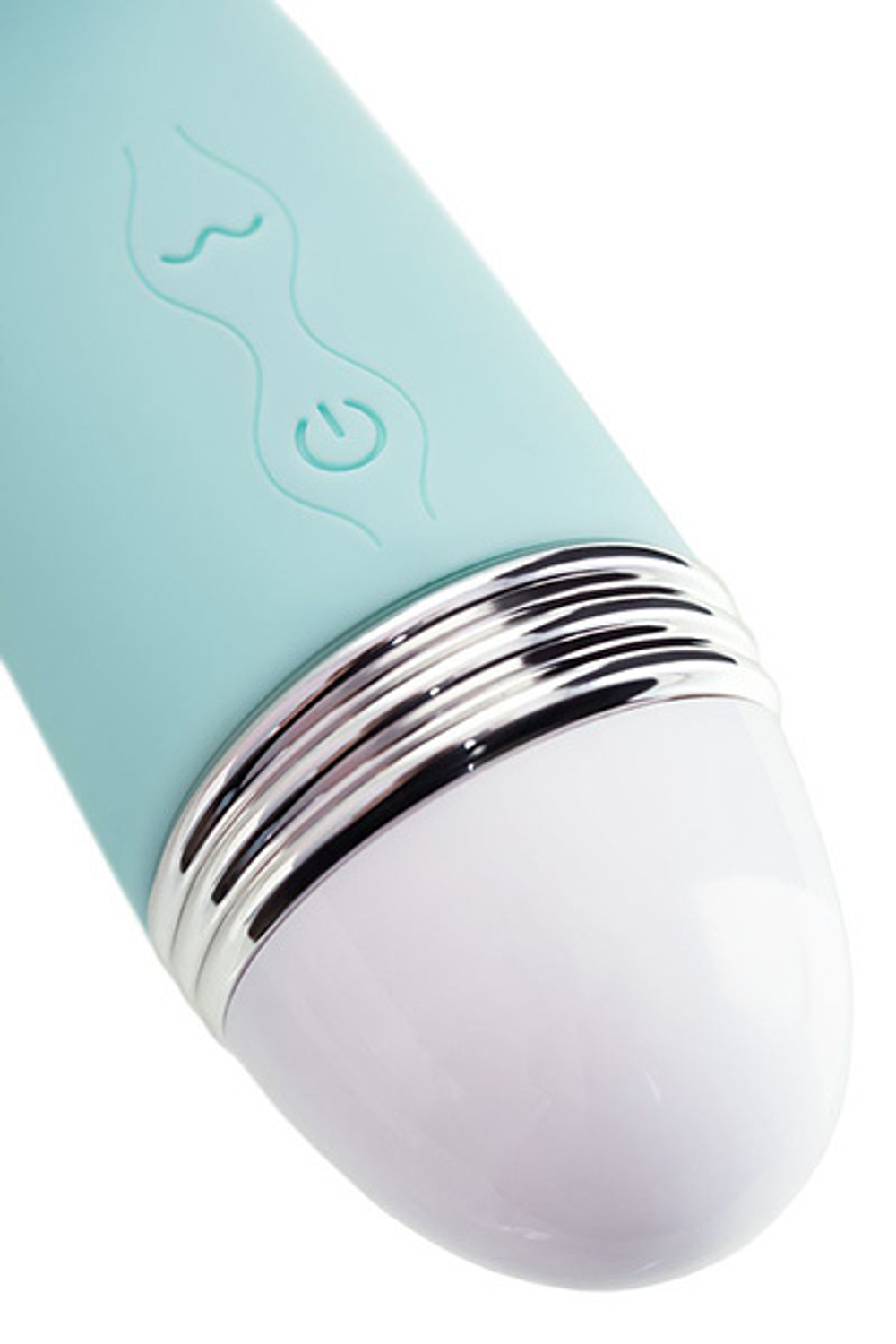 Мятный вибратор-кролик 22см ToyFa Flovetta Iris 457702