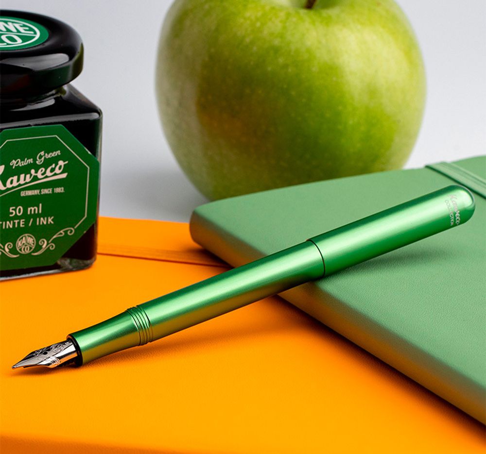 Перьевая ручка KAWECO LILIPUT Collection Green с пером F 0.7 (11000097) 2