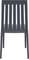 Стул пластиковый Soho темно-серый