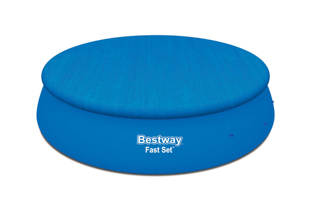 Тент для бассейнов с надувным бортом Bestway Fast Set Pools 457 см (d 495 см) (58035 BW)