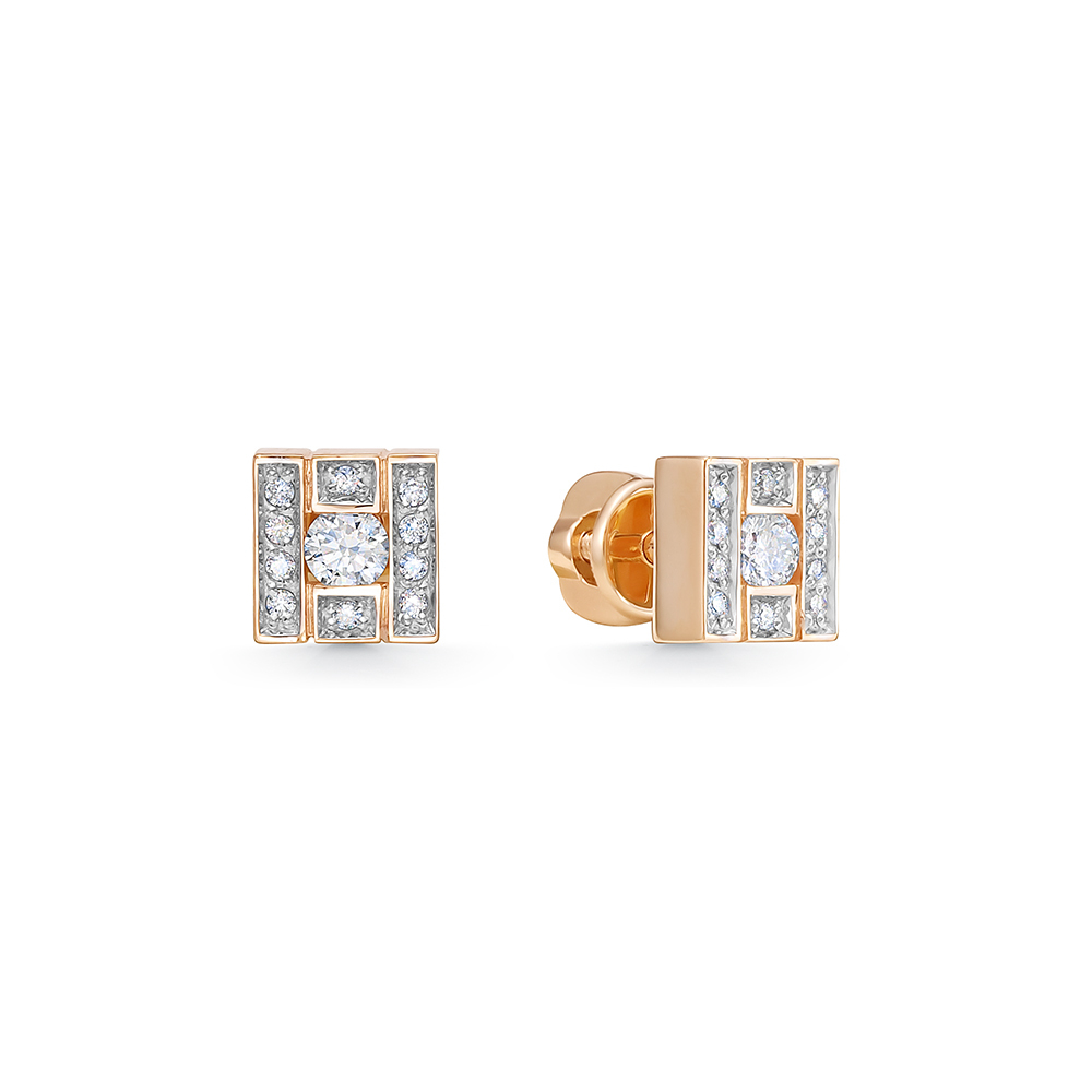 Серьги из золота 585 пробы