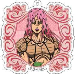 Акриловый брелок "ДжоДжо / JoJo - Золотой ветер"