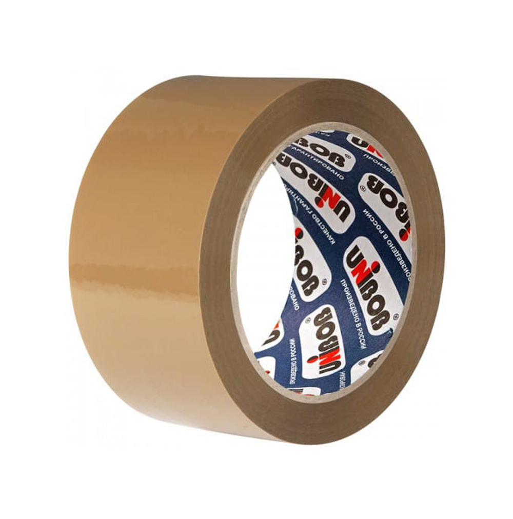 Клейкая лента 48мм*66м UNIBOB 45мкм темная