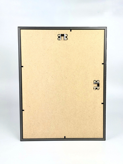 Фоторамка 30х40 см черная, без фактуры, арт. 3040.727841