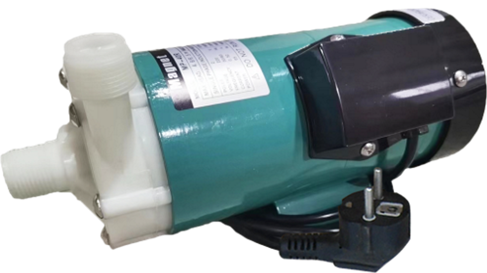 Насос центробежный с магнитным приводом, для перекачивания химически агрессивных жидкостей, бренд "Vodotok" модель MP-40RXM (220V)