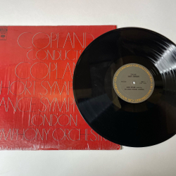 Винтажная виниловая пластинка LP Copland, Conducts Copland, London Symphony Orchestra Short Symphony (USA 1969)