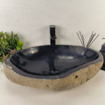 Раковина из речного камня RS-65079 60*45*15 0857