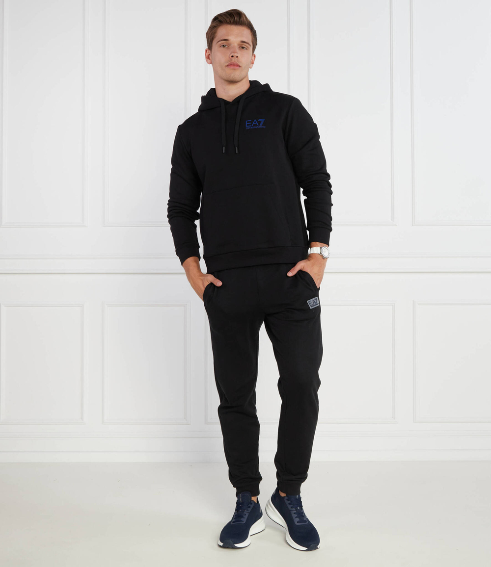 Худи EA7 - черный(6RPM10 PJRJZ)